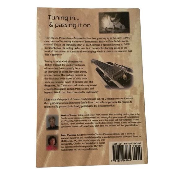BOOK Tuning In to Destiny The Story of Joe Clement Mennonite Music and Worship - Picture 4 of 6